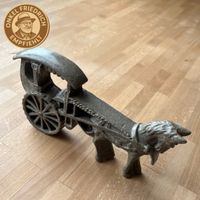 Pferd mit Kutsche - Souvenir aus Mt. Pinatubo Vulkan Asche