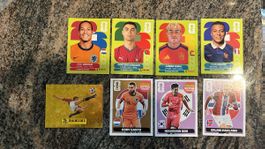 Panini Fussball  8 seltene Bilder