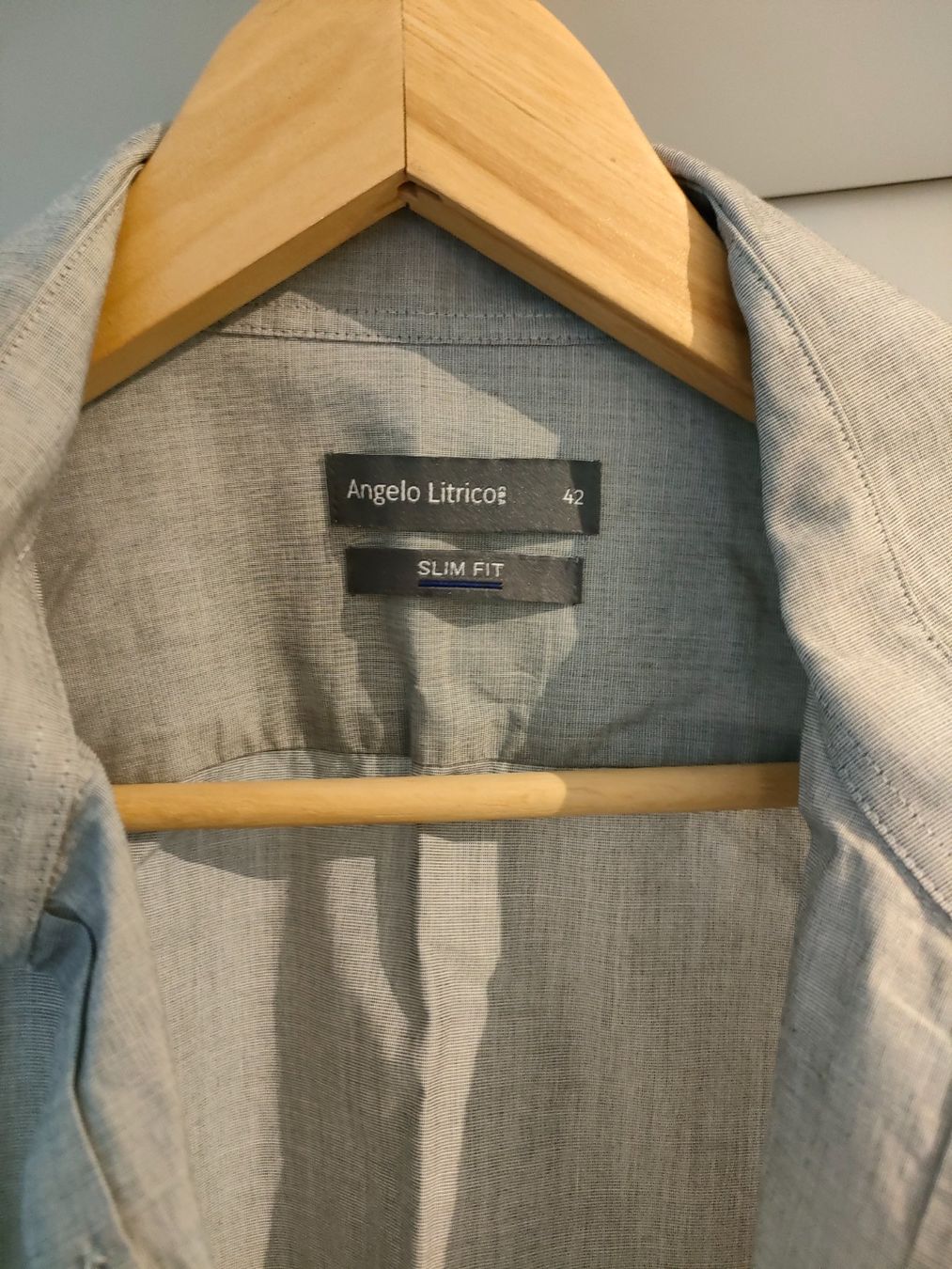C&A Hemden: Hemd hellgrau - Grösse L Angelo Litrico Slim Fit – Gebraucht aus Muri AG von Suiphi 1