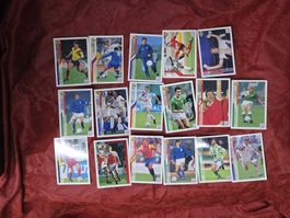 Cartes Panini football internationales lot 1