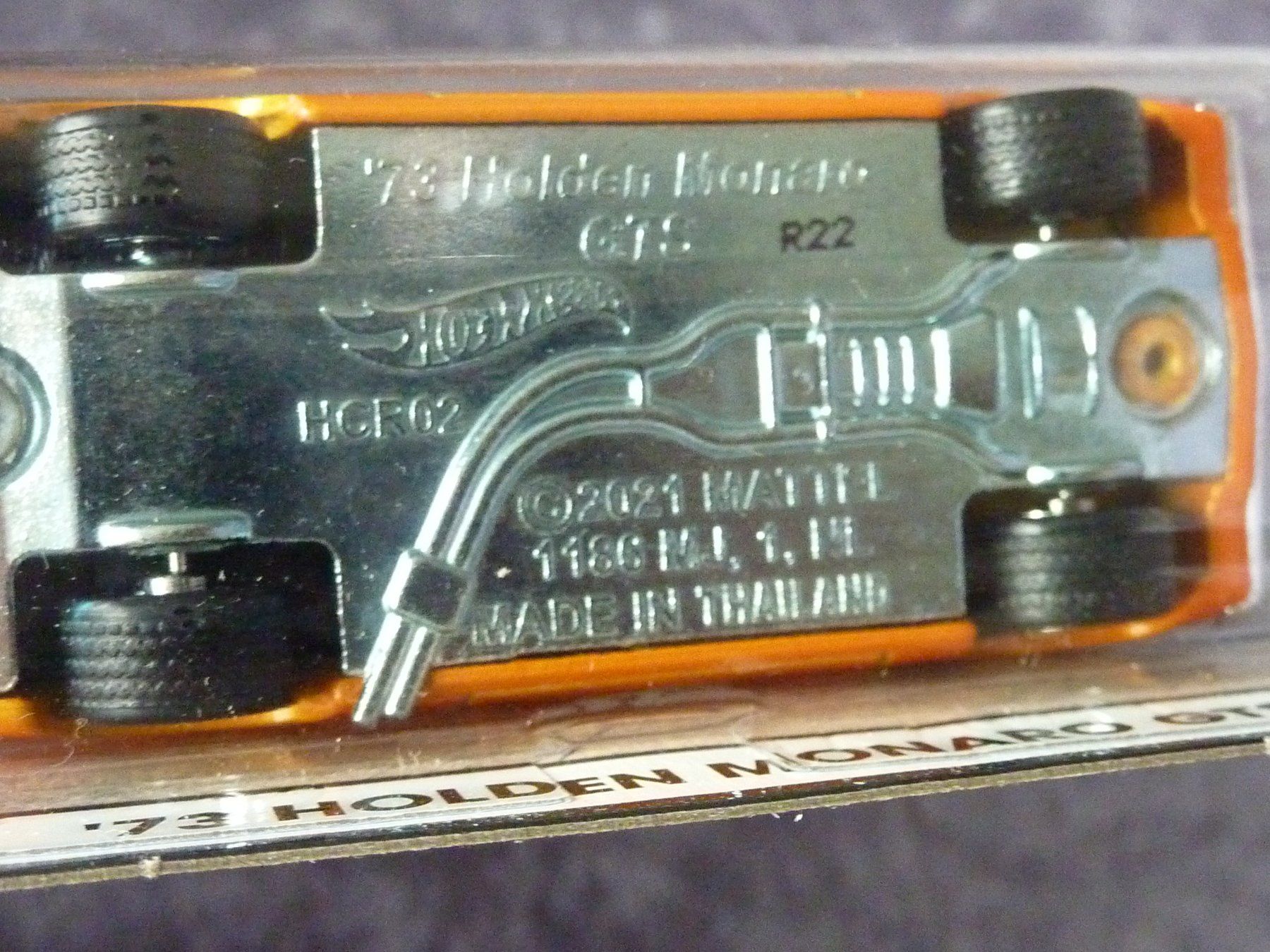 Hot Wheels Modellini d'auto: Holden Monaro GTS 1973 1:64 – Nuovo e nell'imballaggio originale da Dürrenäsch venduto da Cobra1ch 4