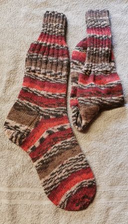 Handgestrickte Socken Gr. 42