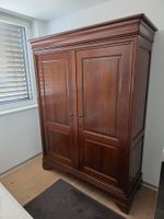 Antiker wohl Nussbaum Mahagoni  Schrank 145 x 56 x 197 cm