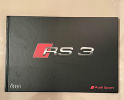 AUDI RS3 Verkaufsbuch von 2015