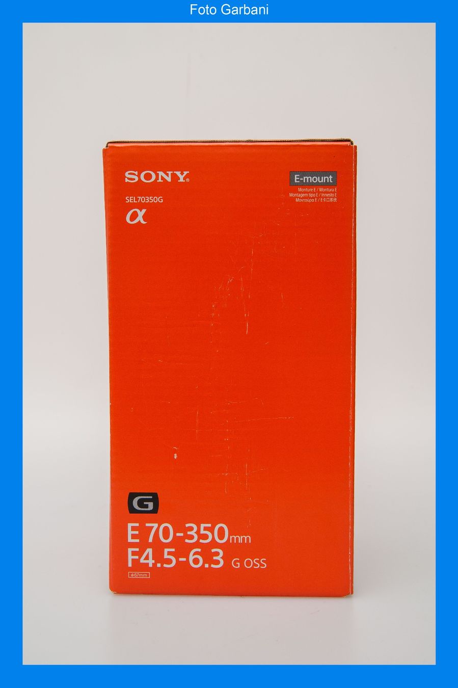 Sony Obiettivi: Sony E 70-350mm f4.5-6.3 G OSS – Usato da Muralto venduto da FotoGarbani 4