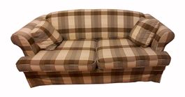 Bettsofa, karriert
