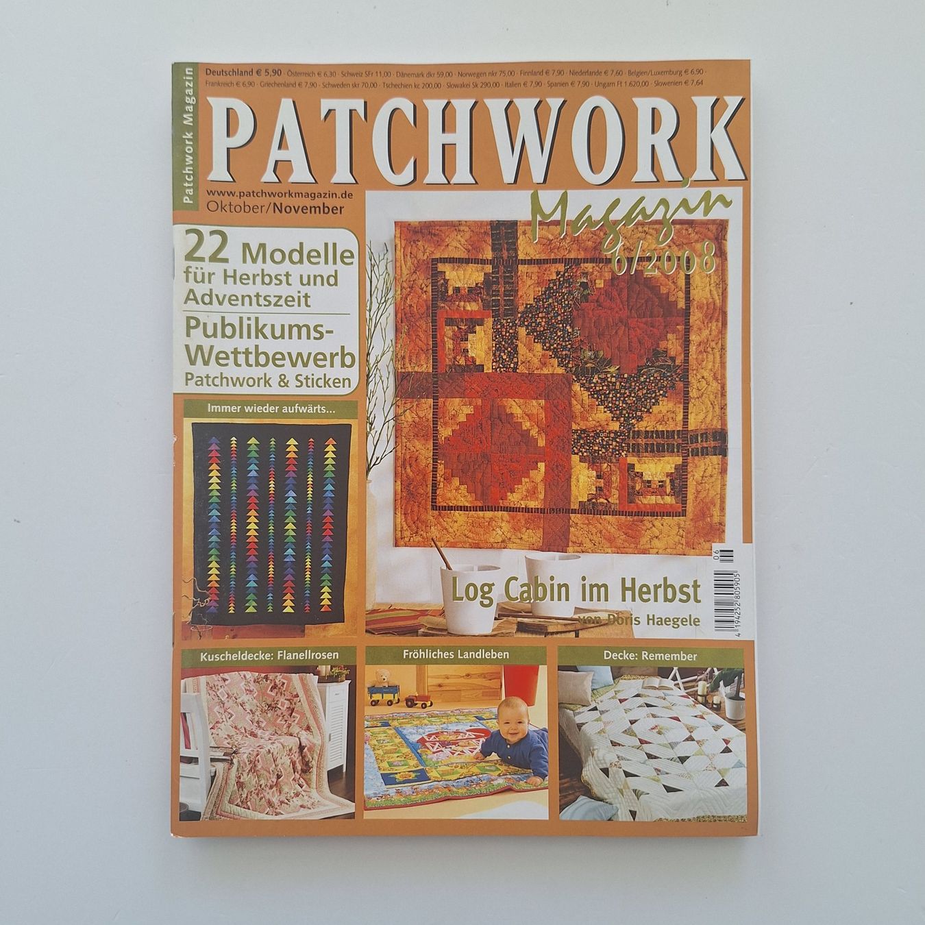 Revues & Magazines: Patchwork Magazin 6 / 2008 – D'occasion à Basel par Kunterbunt12