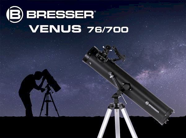 Teleskope: Bresser Venus 76/700 AZ Teleskop – Neu und originalverpackt aus Bottighofen von zaap 1