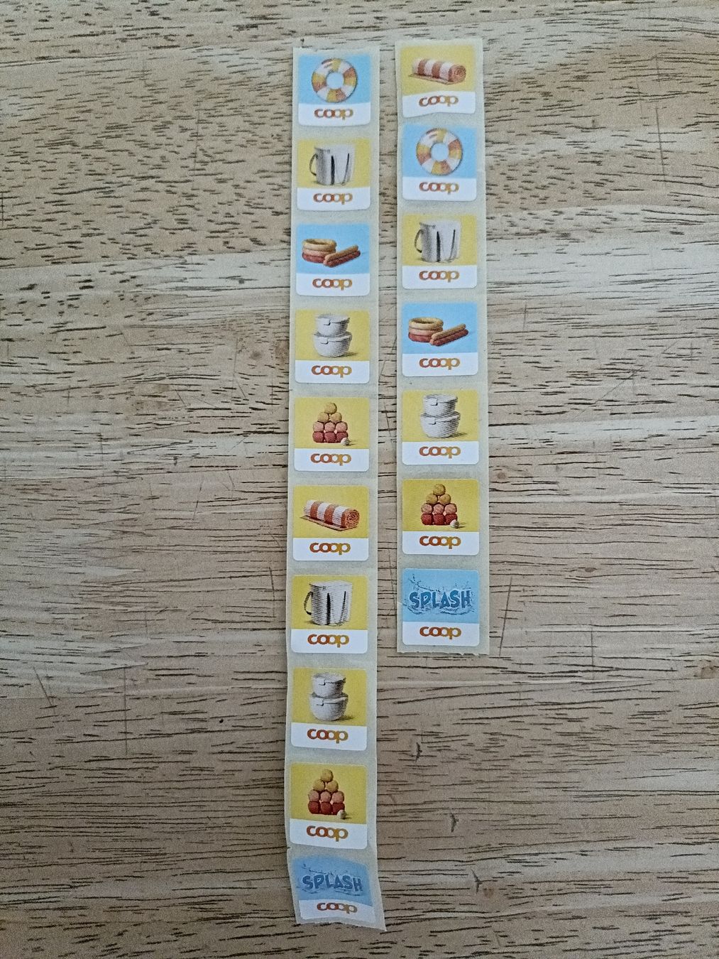 Coop Raccolte di bollini & punti: Coop Summer-Splash 17 Märkli – Nuovo e nell'imballaggio originale da Buchrain venduto da Siro82