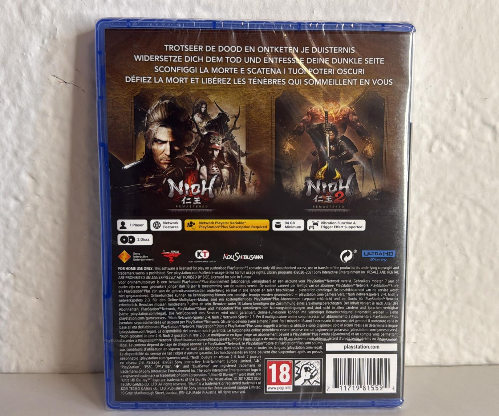 Giochi: Nioh Collection PS5 - Remastered Edition - Neu – Nuovo e nell'imballaggio originale da Ehrendingen venduto da lax21 1