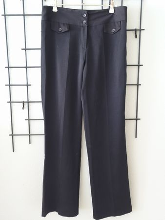 Elegante, schwarze Damen Hose, Gr. M, Top Zustand!