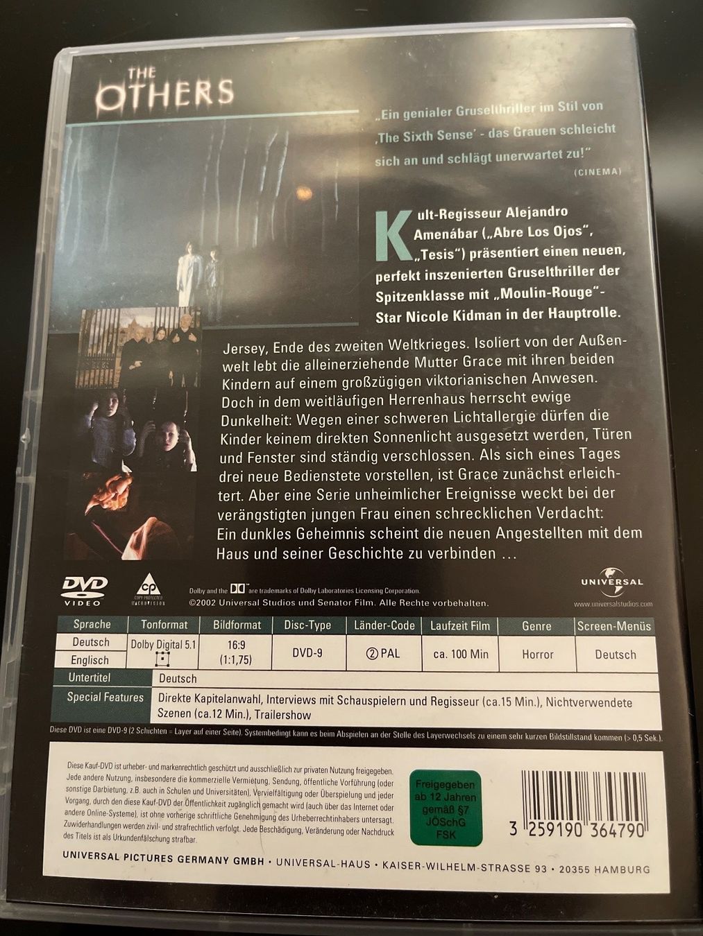 Tutti i DVDs: DVD // The Others – Usato da Schönenwerd venduto da d.chiara 1