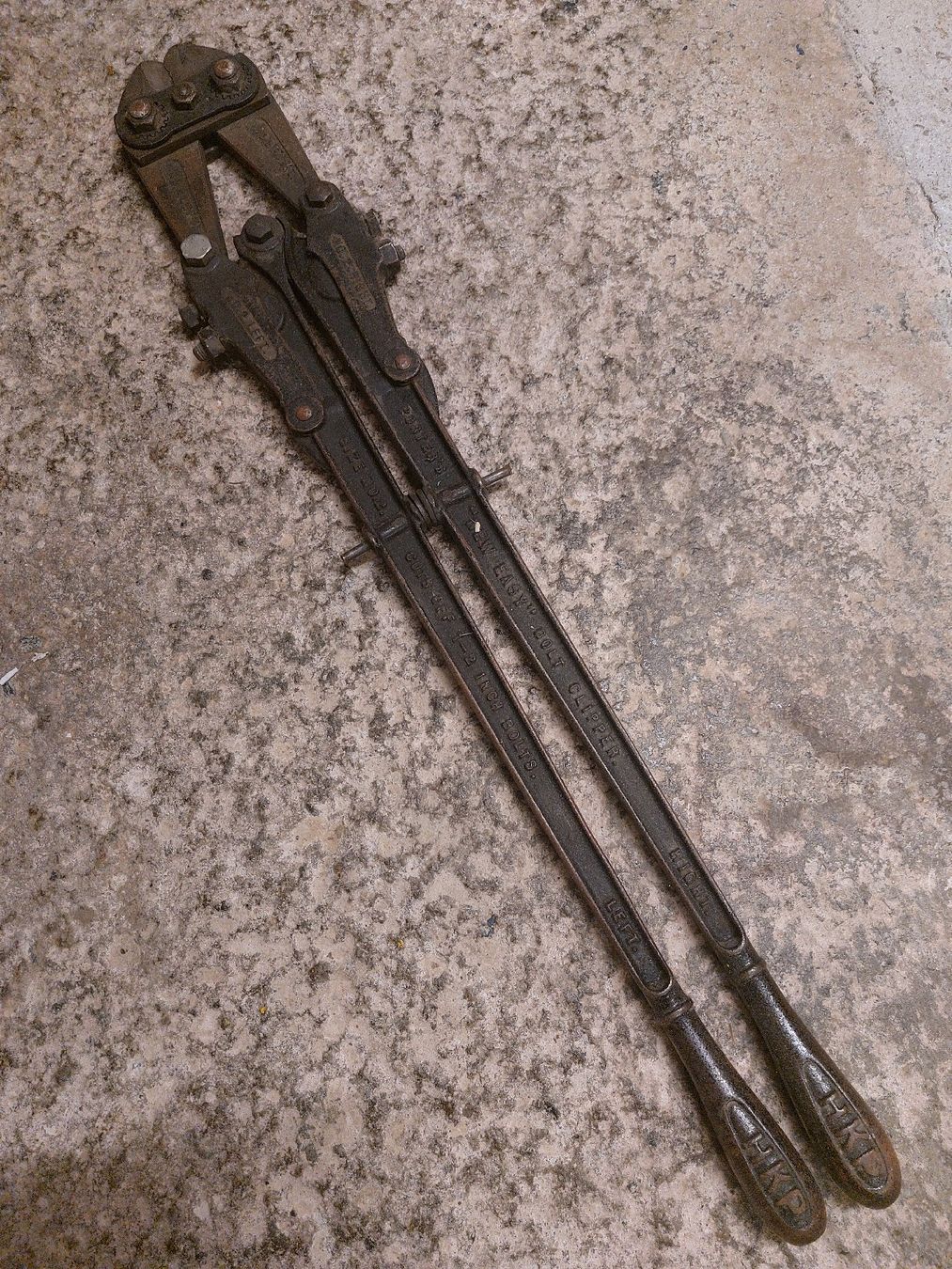 Tutti gli attrezzi: Alter Bolzenschneider HKP 75cm – Usato da Willisau venduto da Pzm81