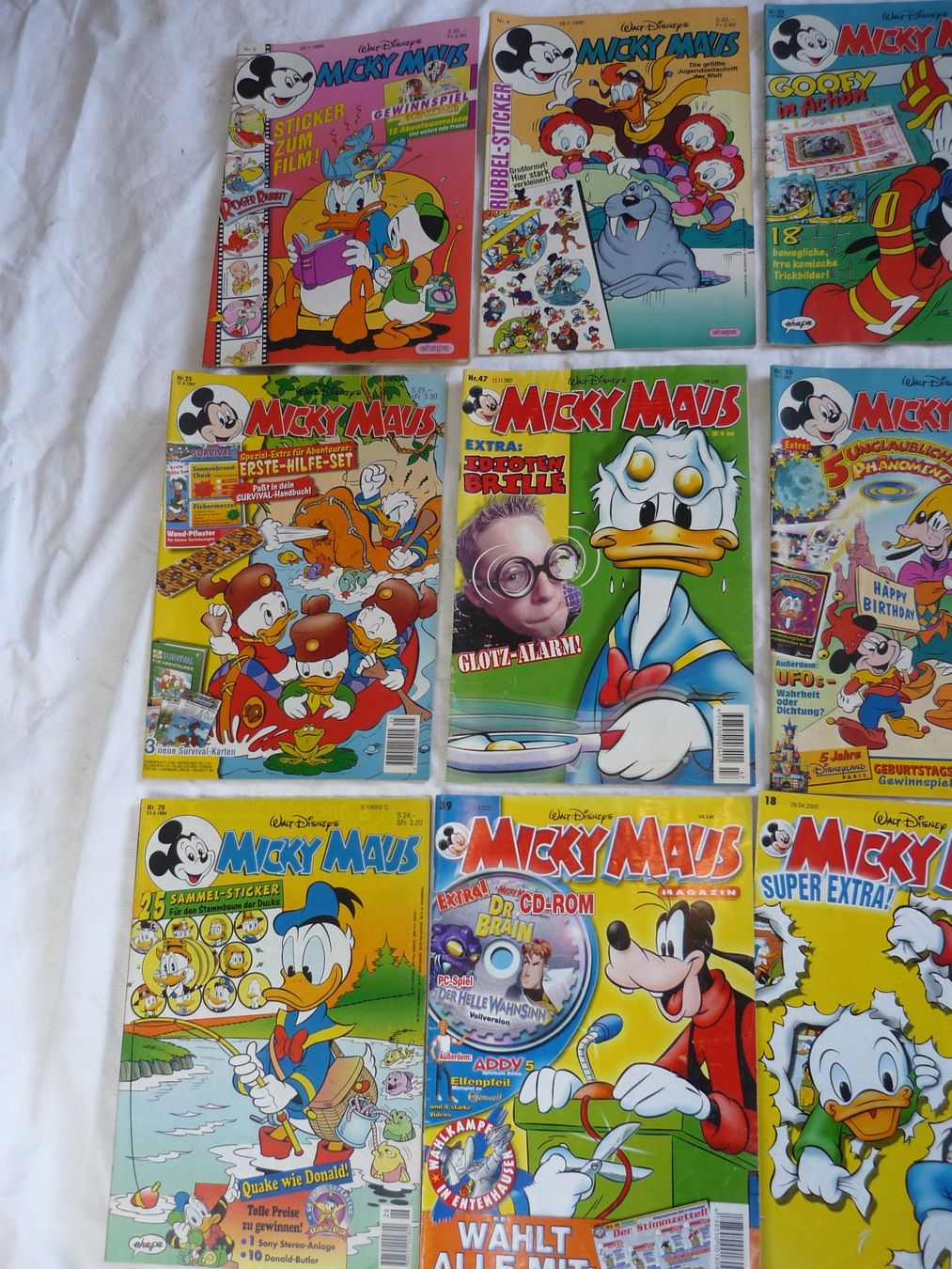 Fumetti: 18x Comics 80er 90er 2000er Jahre - Micky Maus - Heftli – Usato da Beringen venduto da Flatretriever 1