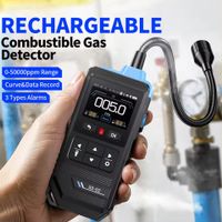 NEU Gasleckdetektor 50000 ppm / Détecteur de fuite de gaz