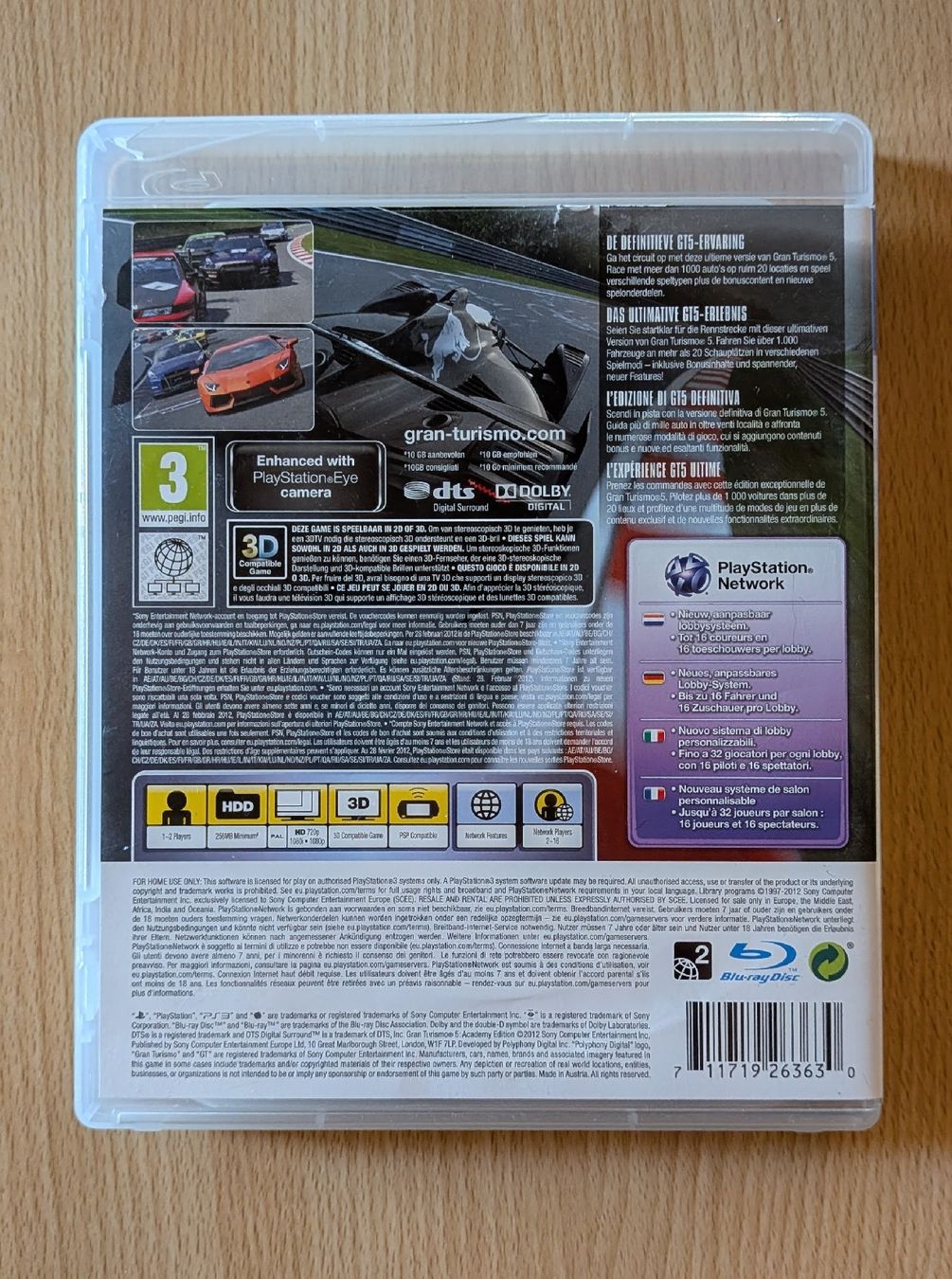 Sony Giochi: PS3 - Gran Turismo 5 – Usato da Chevenez venduto da cla_7zq5 1