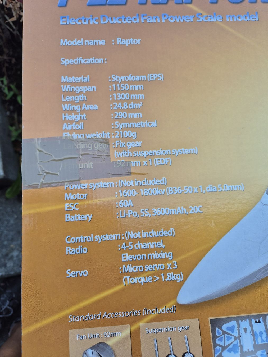 Modellismo RC: F22 Raptor ll – Nuovo e nell'imballaggio originale da Wattenwil venduto da hps_z6w9 1