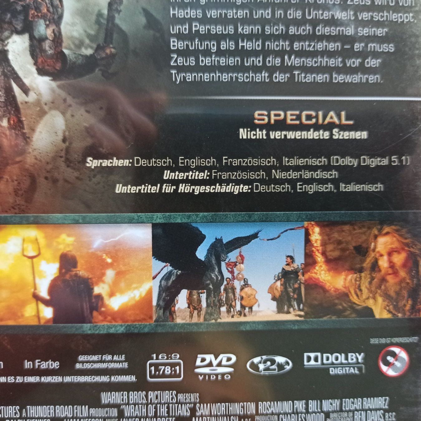 Tutti i DVDs: Zorn der Titanen – Usato da Dübendorf venduto da kb86_MOVIE 2