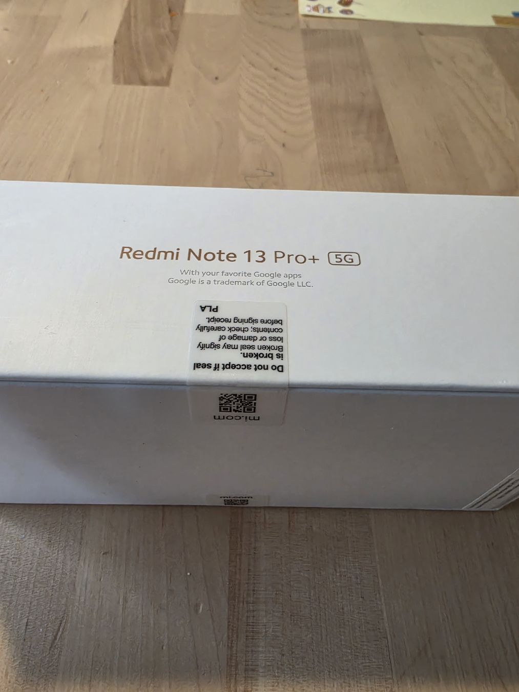 Xiaomi Telefoni cellulari / Smartphones: Redmi Note 13Pro plus 5G Midnight Black Neu Originalverpackt – Nuovo e nell'imballaggio originale da Luzern venduto da tho_vzy2 2