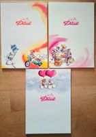 Diddlblatt A4 Set Nr. 127, 128, 129, Blockfrisch Rarität