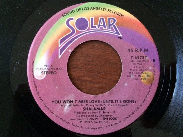 Schallplatten: Shalamar: Over And Over 7" – Gebraucht aus Steinhausen von Vilivinili 1