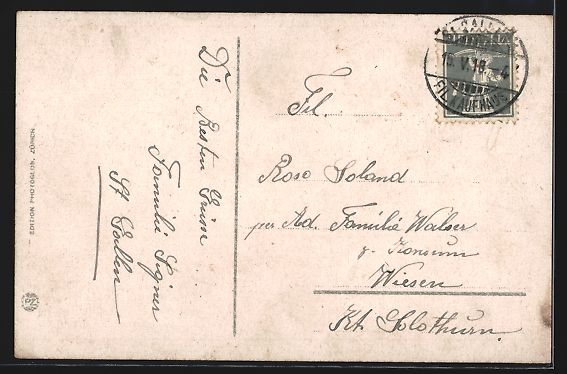Ansichtskarten: St. Gallen, Teilansicht mit Neudorf und  – Gebraucht aus Berlin von bartko-reher 1