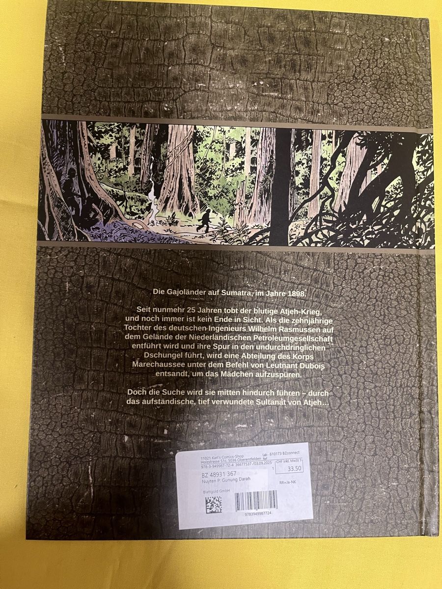 BD: Comic Gunung Darah Blutberg Peter Nuyten TSK Edition – Neuf (Voir description) à Oberentfelden par kar_sd97 1