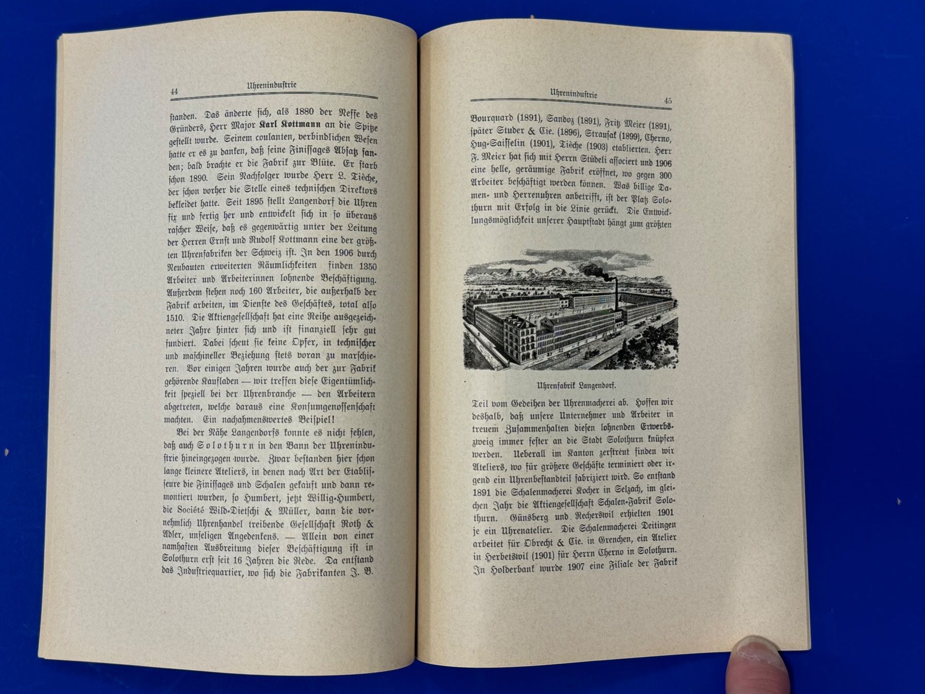 Libri: Die industrielle Entwicklung des Kanton Solothurns. 1907 – Usato da Adliswil venduto da buch_und_kunst 1