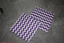 Zierkissenhülle von Westwing mit Chevron Muster
