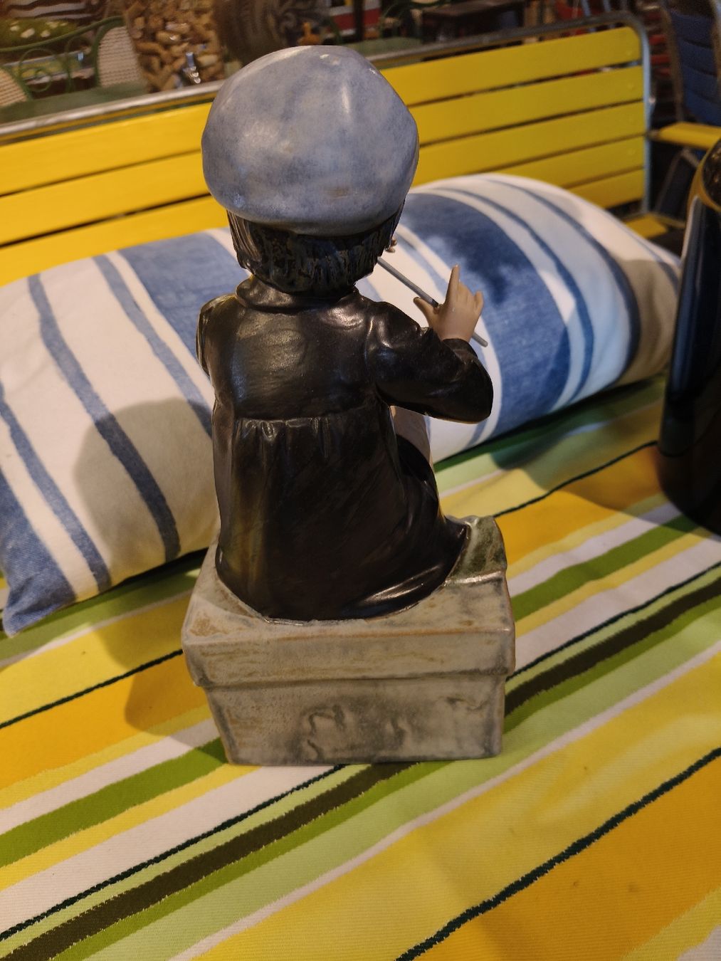 Figuren: Wunderbare SELTENE Nadal GRES Figur Asiatischer Junge spielt – Gebraucht aus Zwingen von inf_2blh 2