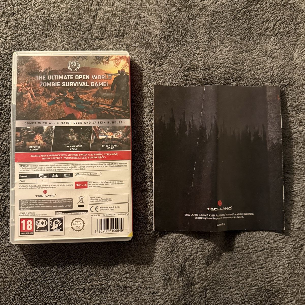 Nintendo Jeux: Dying Light - Nintendo Switch – D'occasion à Territet par fil_5jwk 1