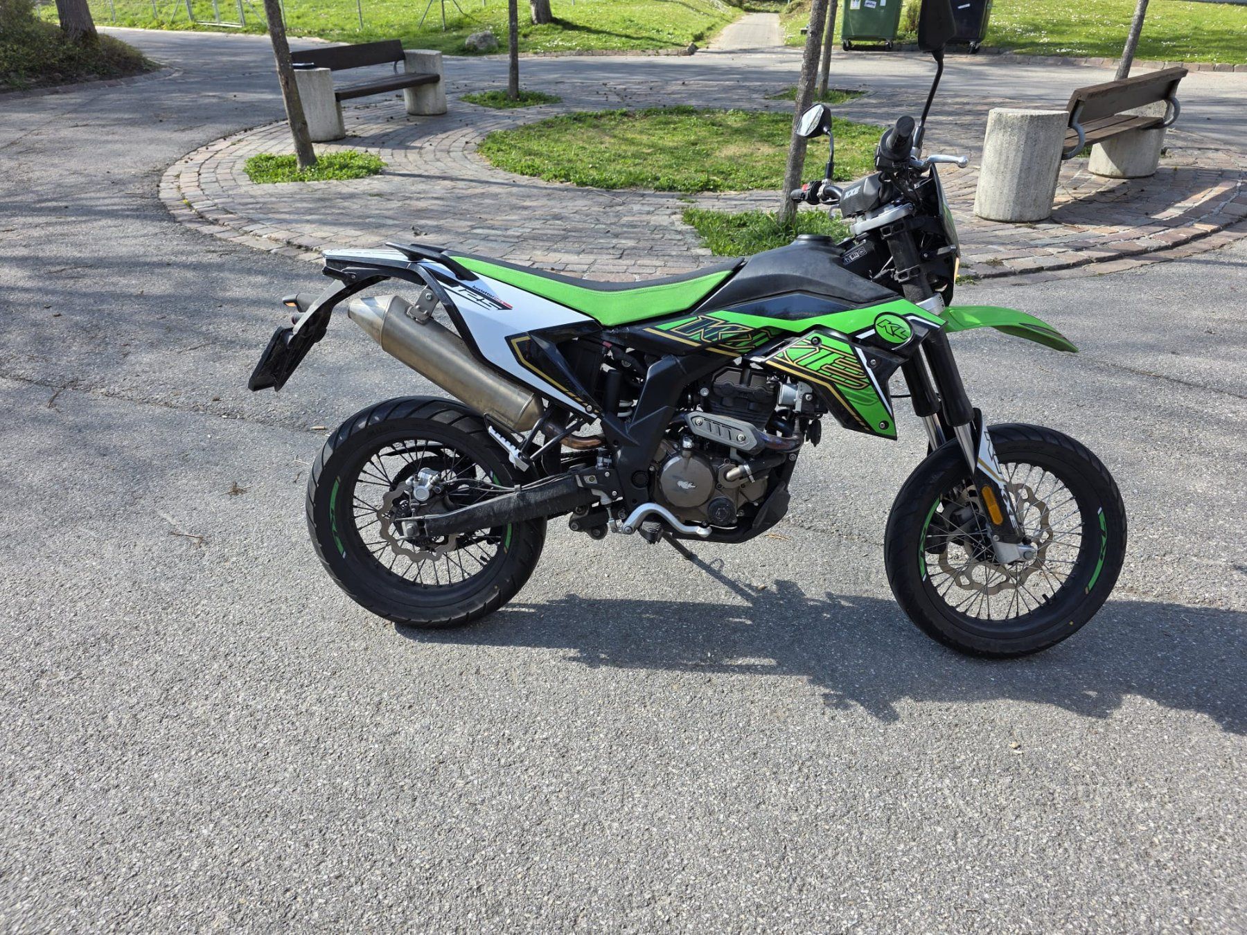 Strada: KL KXE 125 – Usato da Widen venduto da ann_tb2b