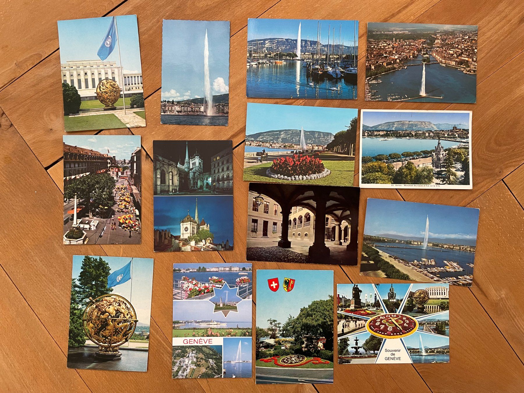 Cartes postales: AK GE 30 Ansichtskarten Genf / Genève – D'occasion à Thal par Danny82 2