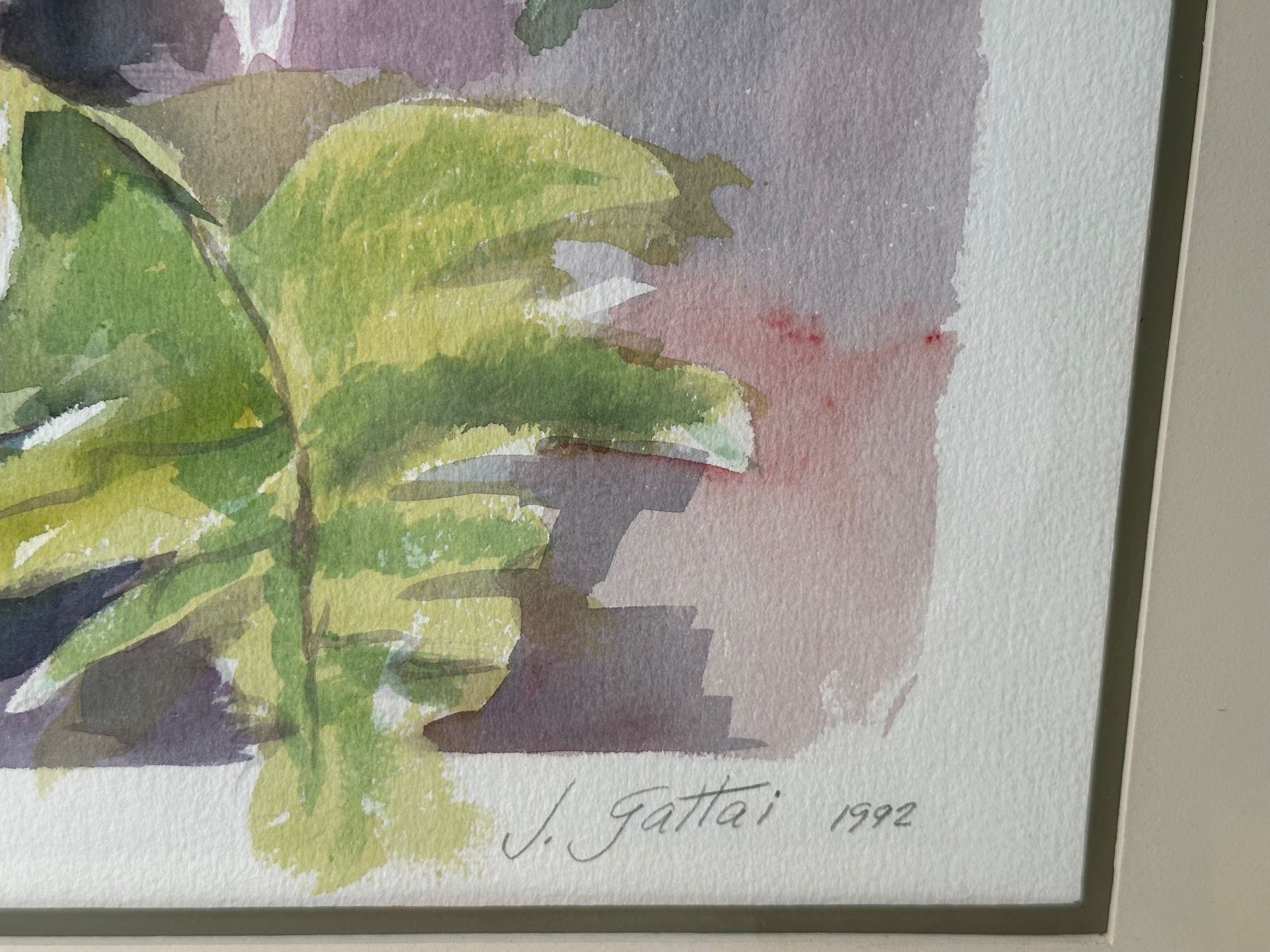 Dipinti: Belle aquarelle signée – Usato da Lausanne venduto da artnouveau04 3