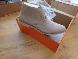 Bottines style ITALY DAIM style desert boots état neuf 