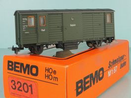 BEMO 3201 Gepäck  Wagen Stg 165, H0m, NEU