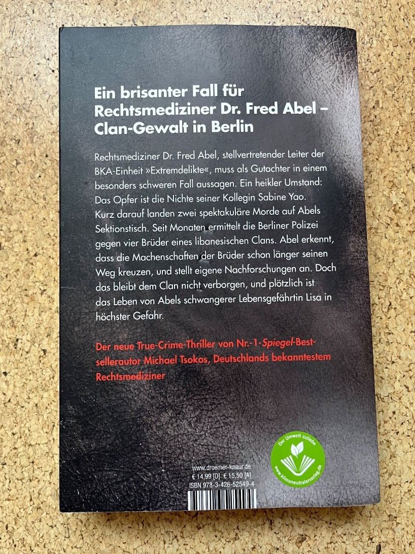 Livres: Taschenbuch "Zerrissen", Michael Tsokos – D'occasion à Grosswangen par Vita500 1
