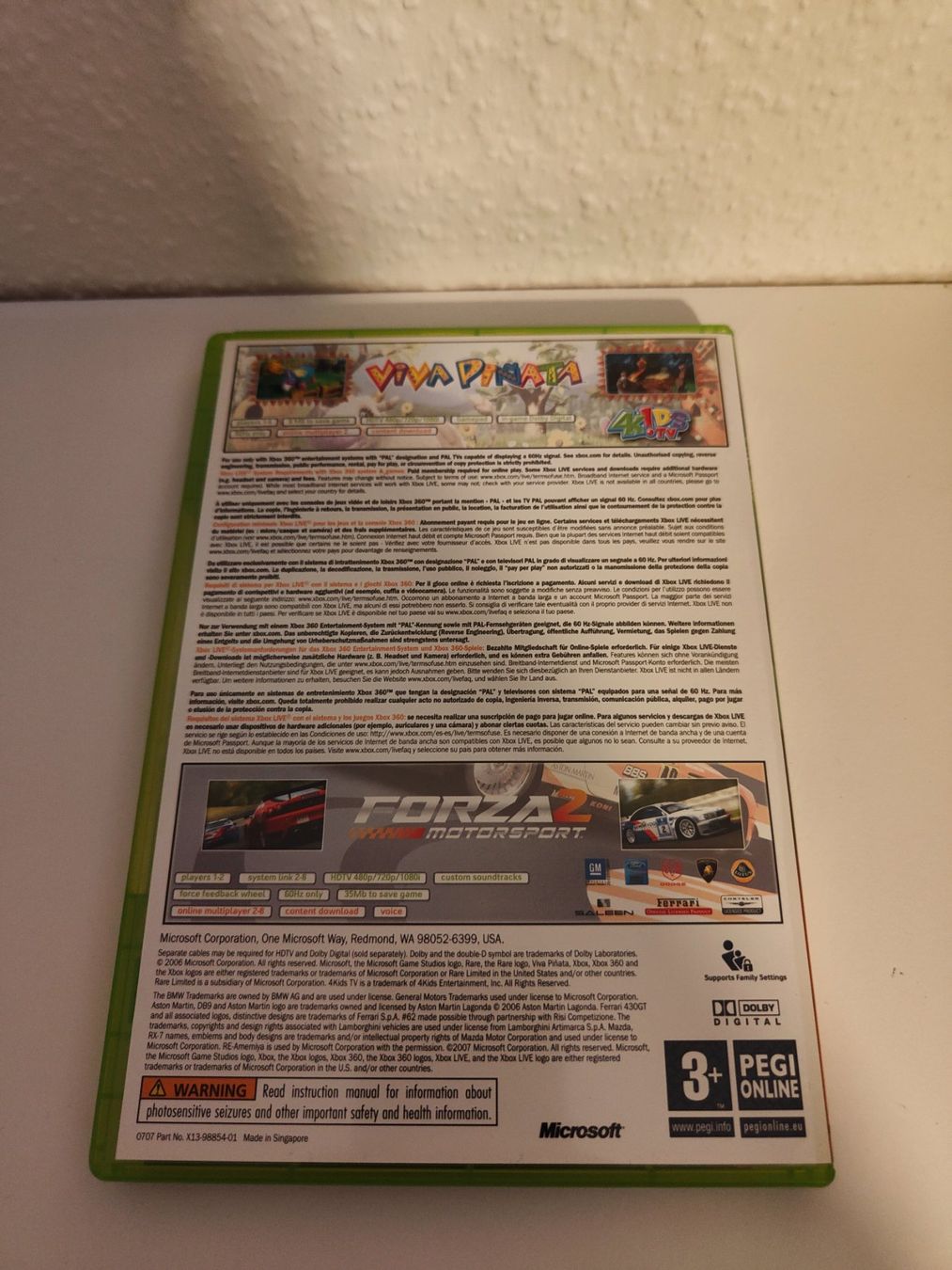 Microsoft Giochi: Xbox 360 Spiele Bundle: Forza 2 & Viva Pinata – Usato da Wittinsburg venduto da MrSascha 1