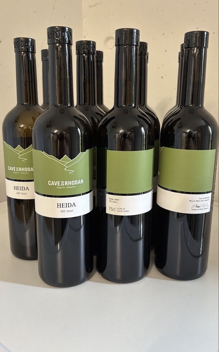 Vino: 6x CaveRhodan HEIDA 75cl ADC Wallis – Nuovo (secondo la descrizione) da Thun venduto da goforitfirst