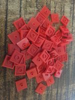 lego 87580 lot de 60 pièces Red Plate, Modified 2 x 2