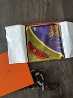 Hermes scarf new with tag, box 90cm