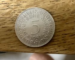 Rare pièce Allemande de 5 Mark en argent