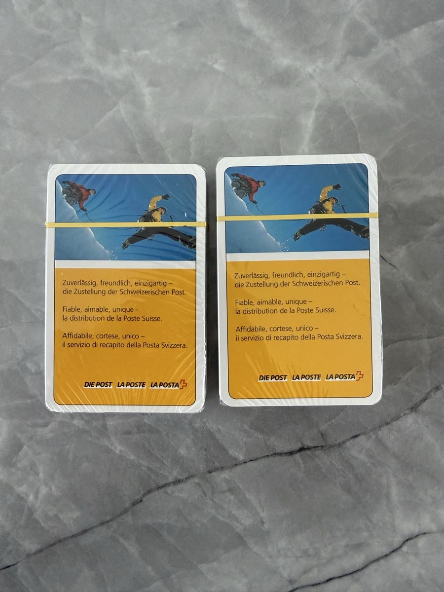 Spiele: Jass Karten Post Suisse 2x neuwertig – Neu und originalverpackt aus Winterthur von sje_lks5 1