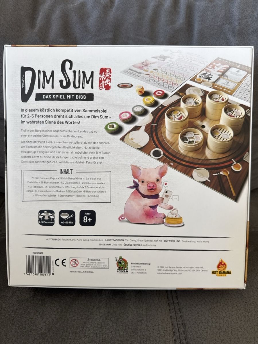 Giochi: Dim Sum - Das Spiel mit Biss, NEU - Brettspiel – Nuovo (secondo la descrizione) da Frick venduto da JinkyJinx 1