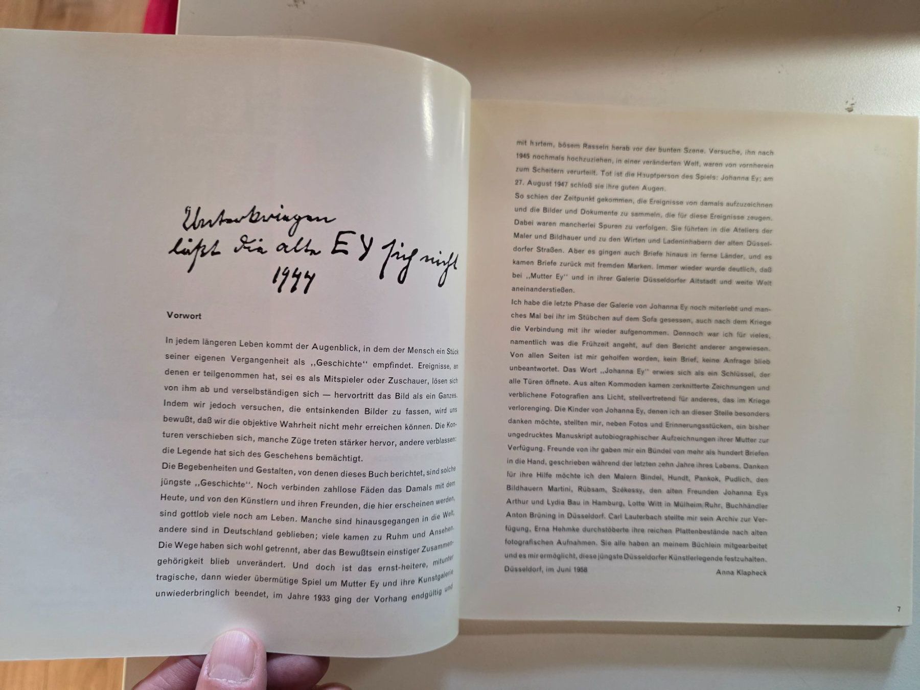 Libri: Mutter Ey - Eine Düsseldorfer Künstler Legende - 1958 – Usato da Walterswil BE venduto da Lonitti 1