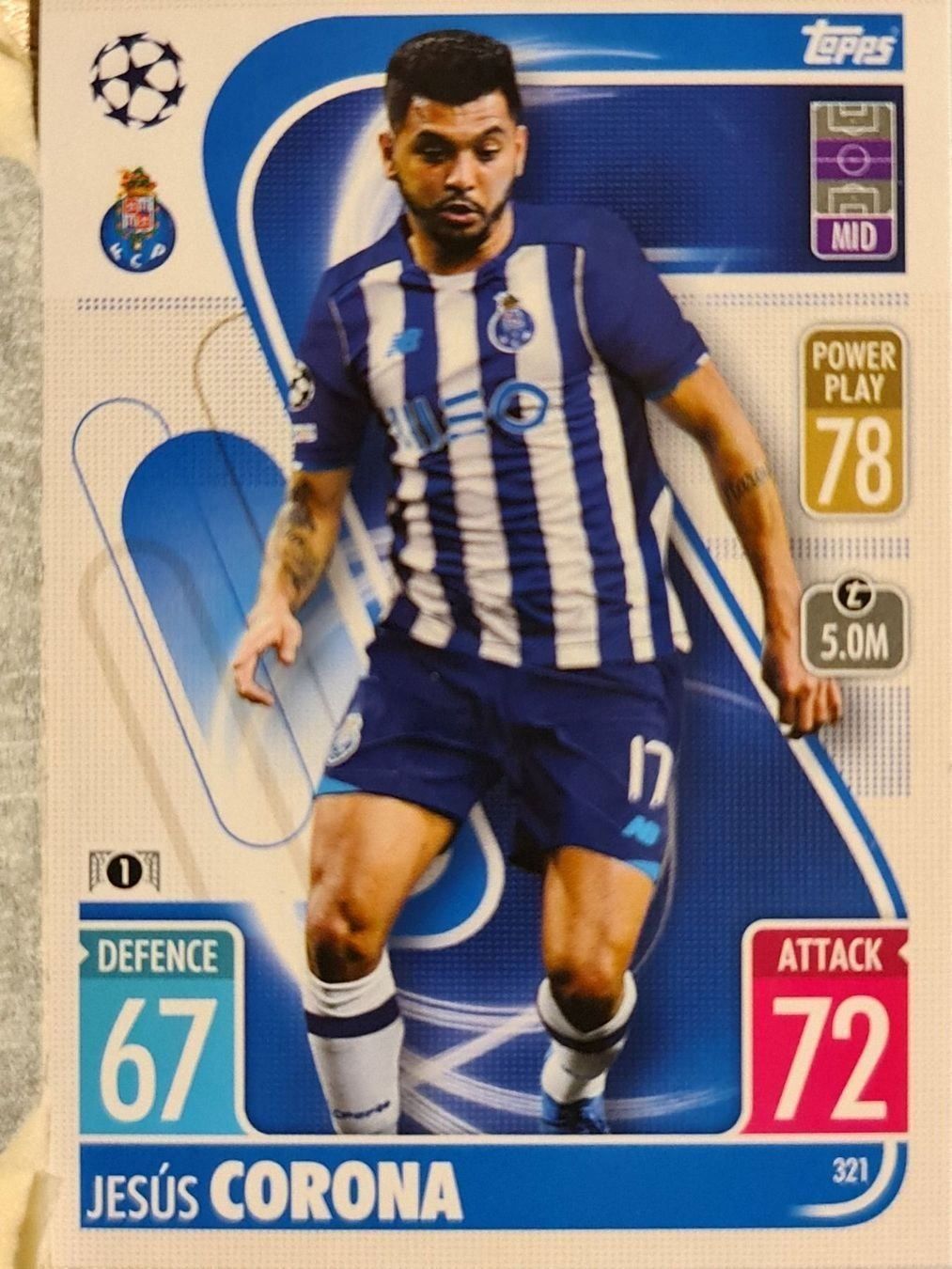 Topps Carte collezionabili: Topps Match Attax 321 – Usato da Dintikon venduto da Prime-shop