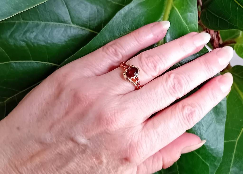 Anelli: Ring GG 375 mit Madeira Citrin – Usato da Stans venduto da wer_fd5f 1