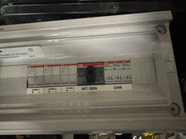 ABB Solar Strangbox OVR Switch Einzelsicherung Demo