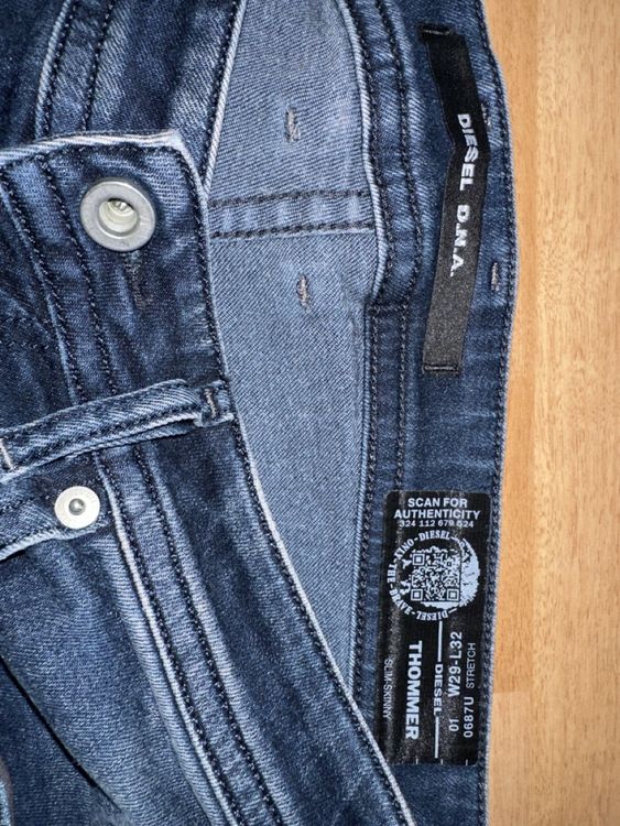 Diesel Jeans: Diesel D.N.A Jeans - Thommer SLIM-SKINNY - Grösse W29-L32 – Usato da Heiden venduto da fam_797q 1