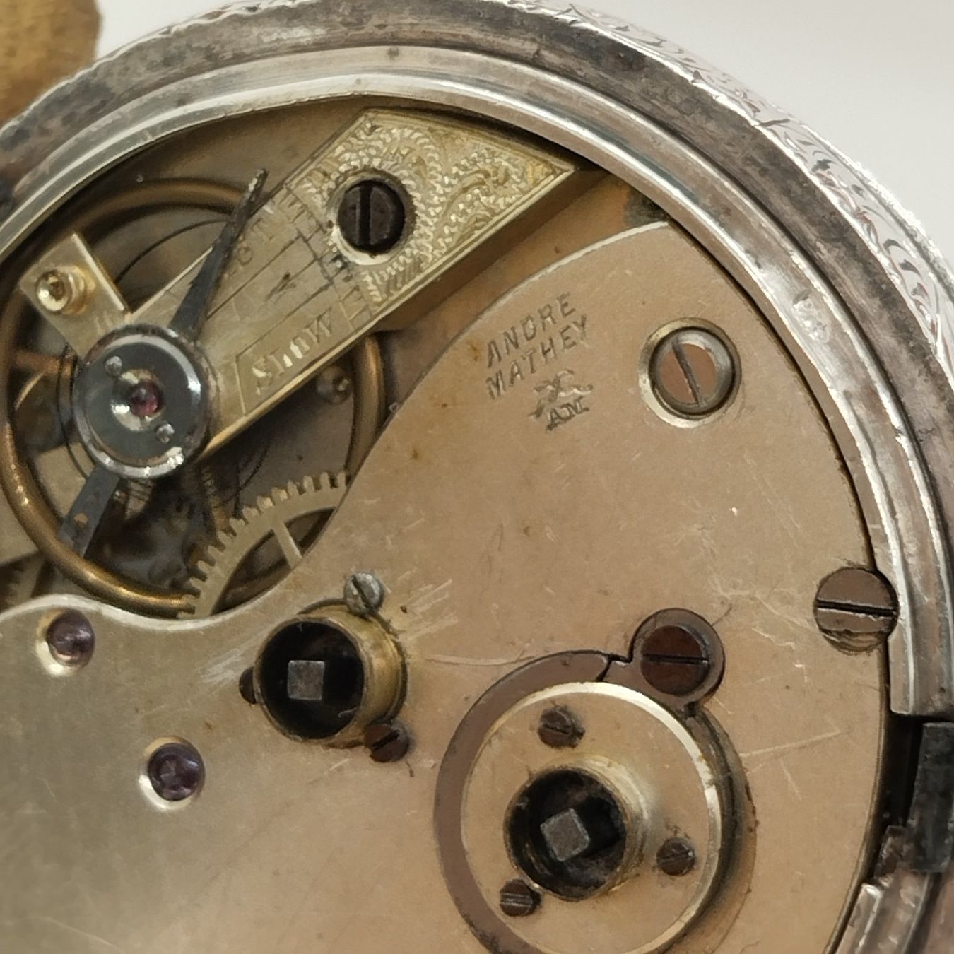 Orologi: Montre de poche ancienne André mathey – Usato da La Chaux-de-Fonds venduto da jac_9llg 6